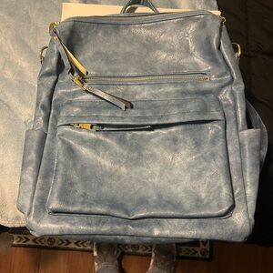 Itzy Ritzy Blue Backpack